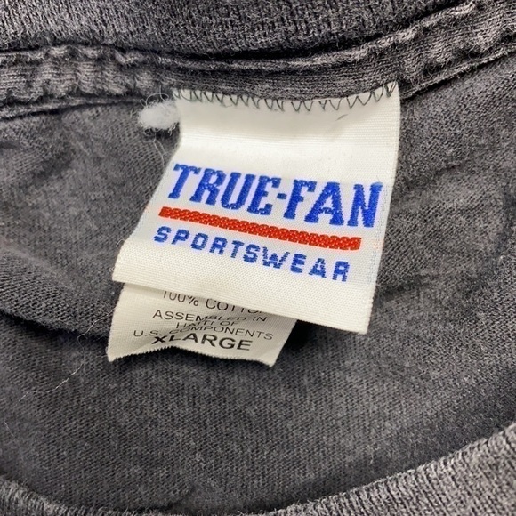 Vintage True-Fab Sportwear Black Green Bay Packers Tank Top XL - Picture 3 of 4